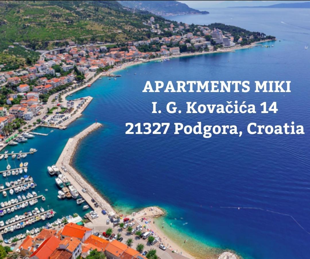 Apartmani Miki Podgora Buitenkant foto